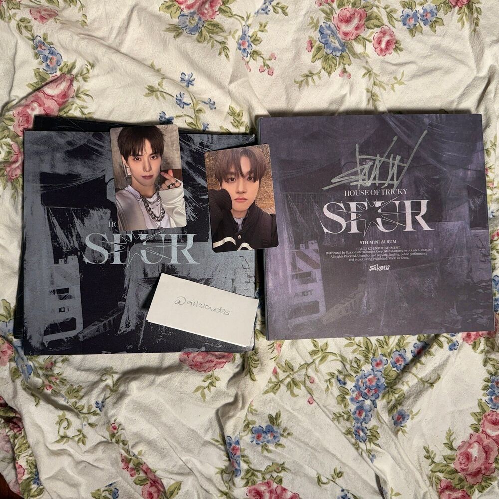 xikers HOUSE OF TRICKY 5TH MINI ALBUM sumin signed